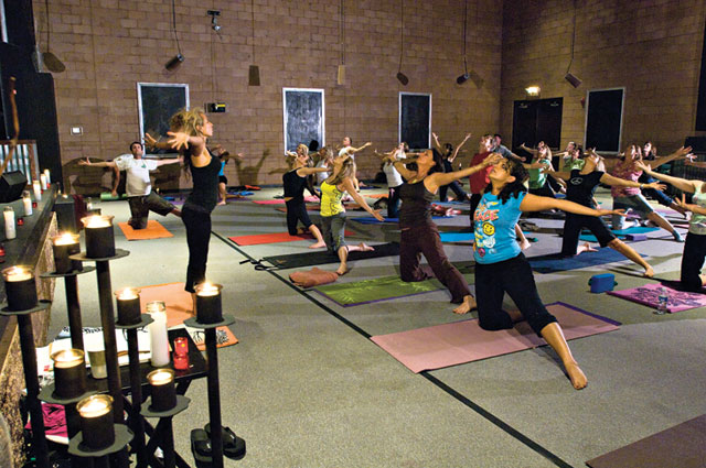 ‘Restorative Yoga’ is a stress-reliever for residents